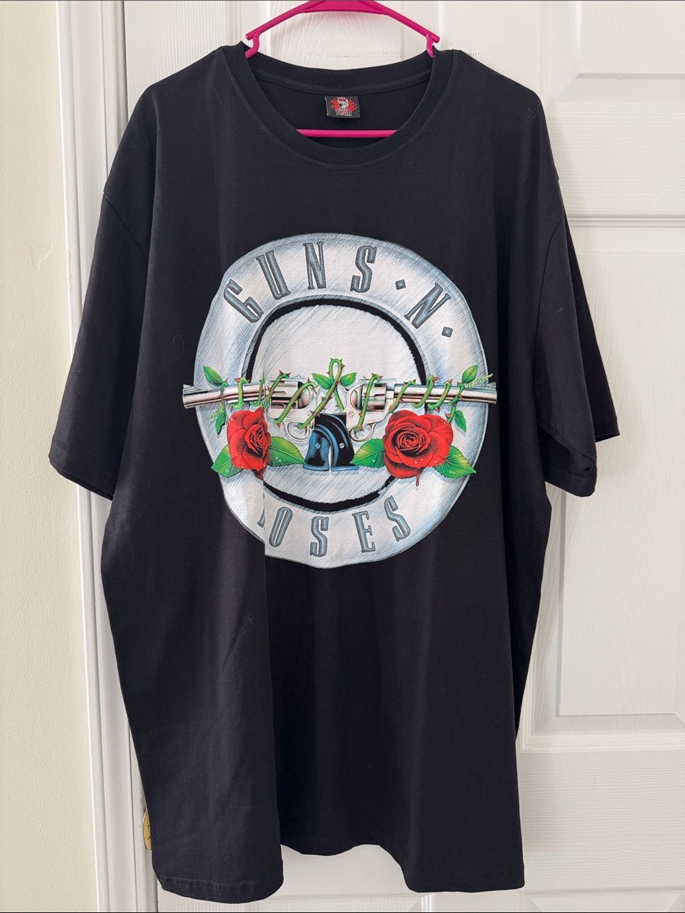NWOT Guns N Roses Black Graphic Band T‑Shirt XXL